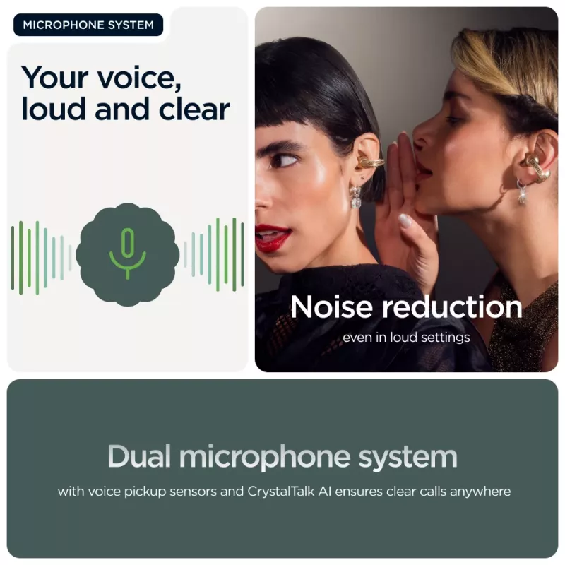 Motorola moto buds loop Auscultador sem fios Gancho auricular Chamadas/Música/Desporto/Dia a dia Bluetooth Verde