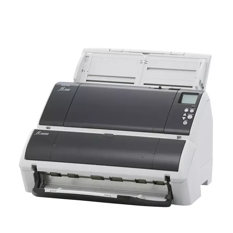 Ricoh fi-7480 Digitalizador ADF 600 x 600 DPI A3 Cinzento, branco