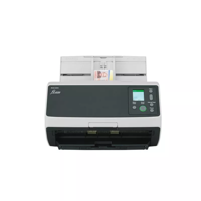 Ricoh fi-8190 Digitalizador ADF + alimentação de folhas individuais 600 x 600 DPI A4 Preto, cinzento
