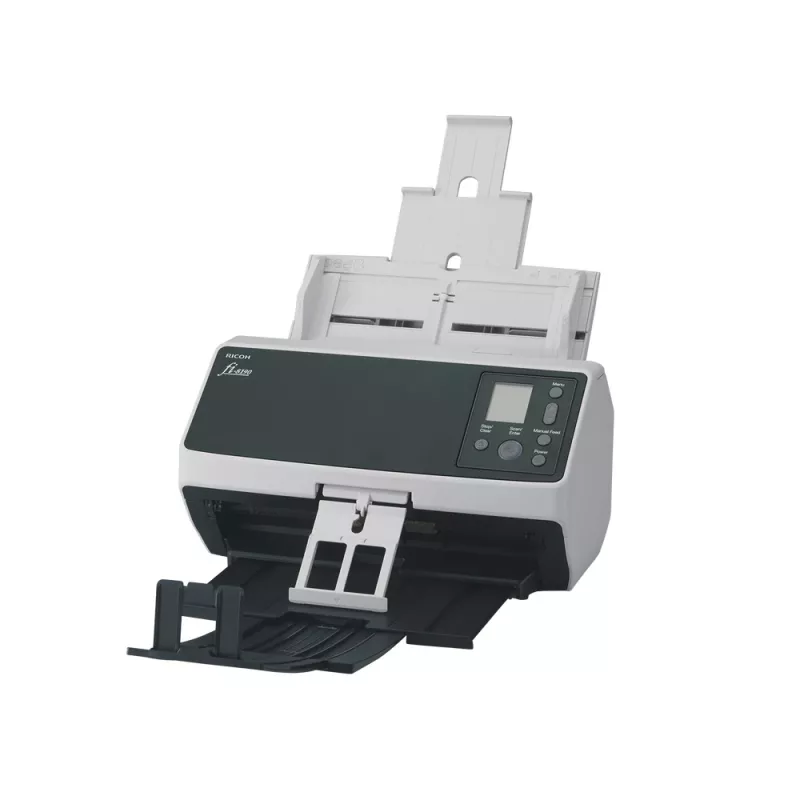 Ricoh fi-8190 Digitalizador ADF + alimentação de folhas individuais 600 x 600 DPI A4 Preto, cinzento