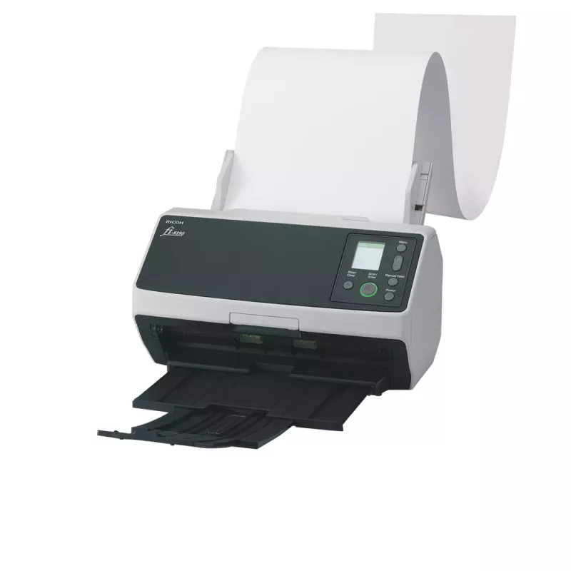Ricoh fi-8190 Digitalizador ADF + alimentação de folhas individuais 600 x 600 DPI A4 Preto, cinzento