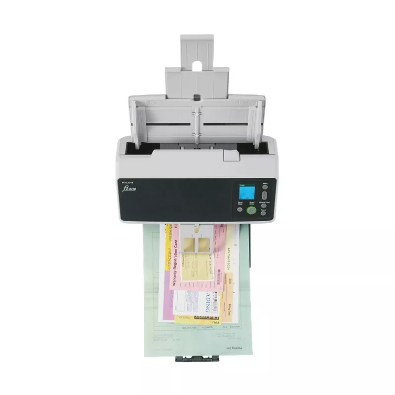 Ricoh fi-8190 Digitalizador ADF + alimentação de folhas individuais 600 x 600 DPI A4 Preto, cinzento