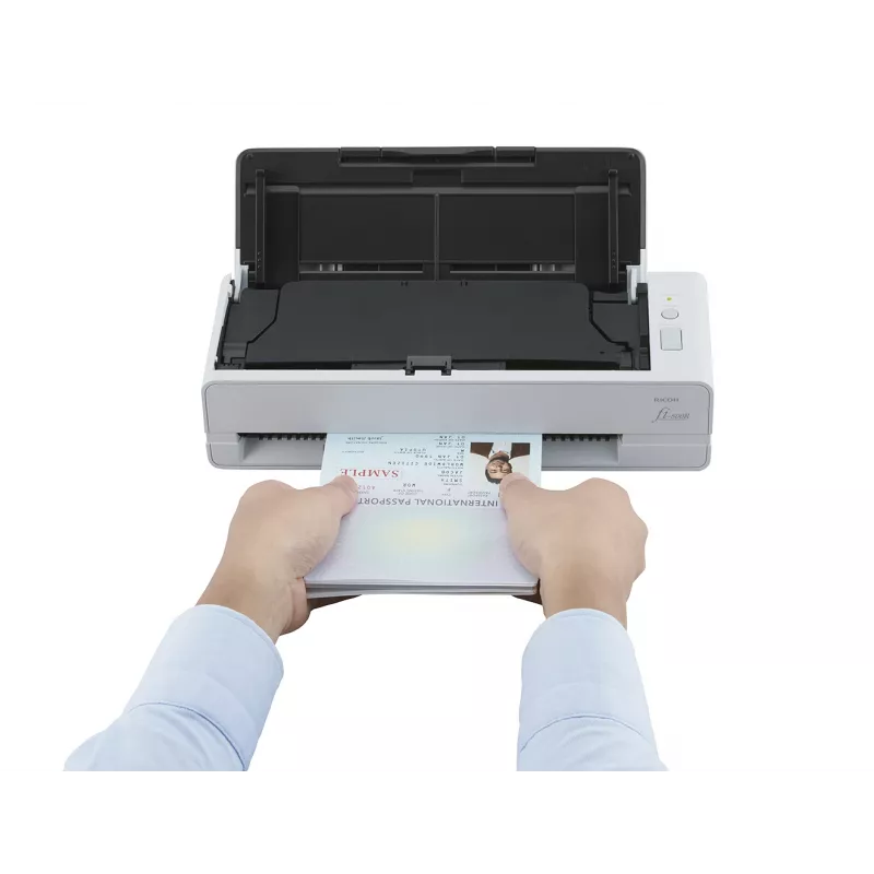 Ricoh fi-800R Digitalizador ADF + alimentação de folhas individuais 600 x 600 dpi A4 Preto, branco