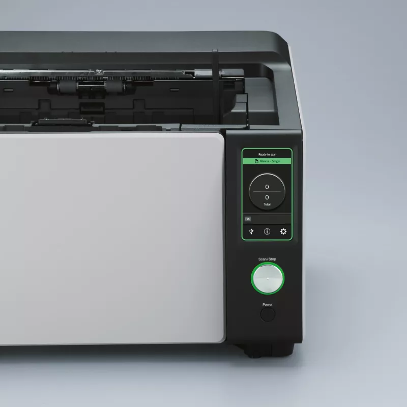 Ricoh fi-8950 Digitalizador ADF 600 x 600 DPI A3 Preto, cinzento