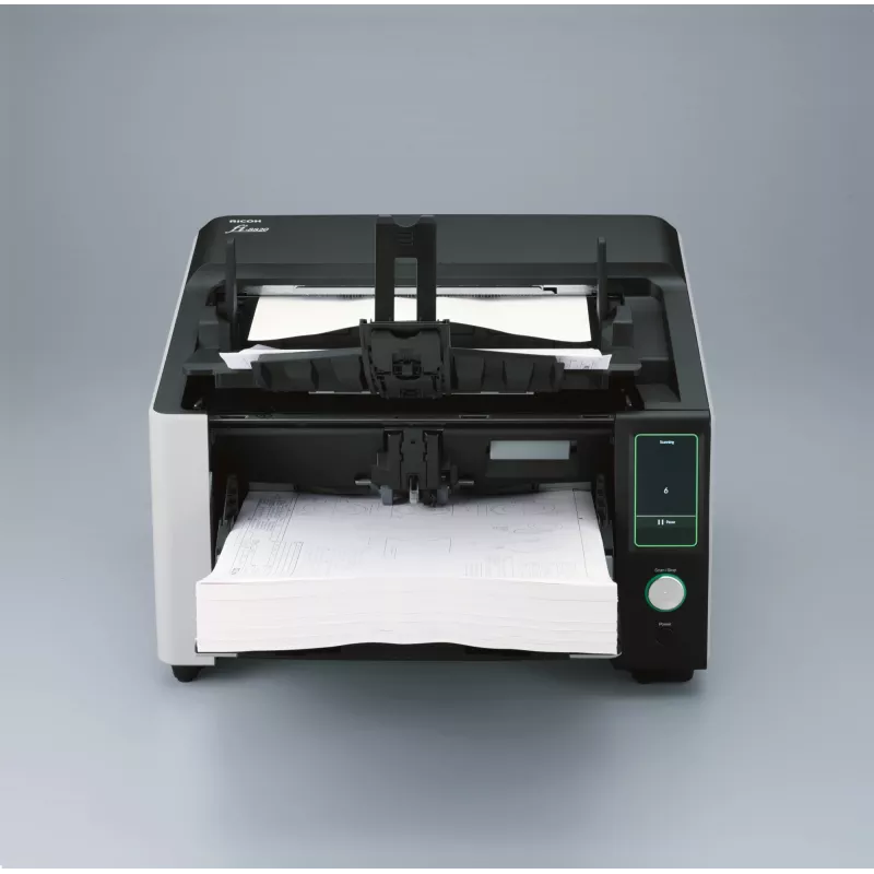 Ricoh fi-8820 Digitalizador ADF 600 x 600 DPI A3 Preto, cinzento