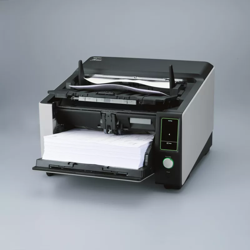Ricoh fi-8930 Digitalizador ADF 600 x 600 DPI A3 Preto, cinzento