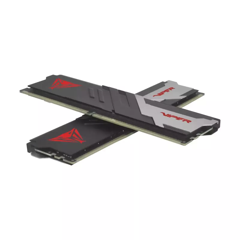DIMM 32 GB DDR5-6400 (2x 16 GB) Kit duplo, memória RAM preta, PVV532G640C32K, Viper Venom, INTEL XMP