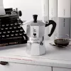 Cafeteira Moka BIALETTI Moka Express 0,2 l alumínio preto — 3 chávenas (200 ml), não para indução