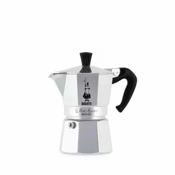 Cafeteira Moka BIALETTI Moka Express 0,2 l alumínio preto — 3 chávenas (200 ml), não para indução