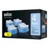 Cartucho de limpeza Braun CCR4 azul 4 unid.