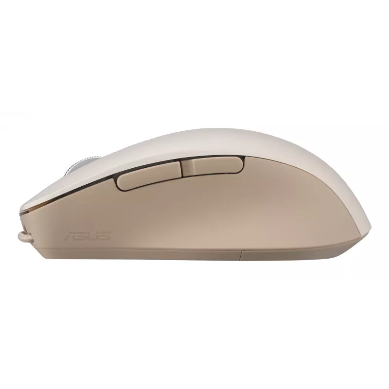 Rato ASUS SmartO MD200 Silent Plus escritório ambidestro RF Wireless + Bluetooth ótico 4200 DPI