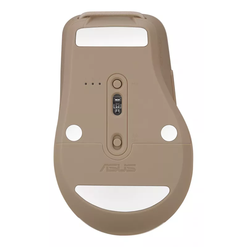 Rato ASUS SmartO MD200 Silent Plus escritório ambidestro RF Wireless + Bluetooth ótico 4200 DPI