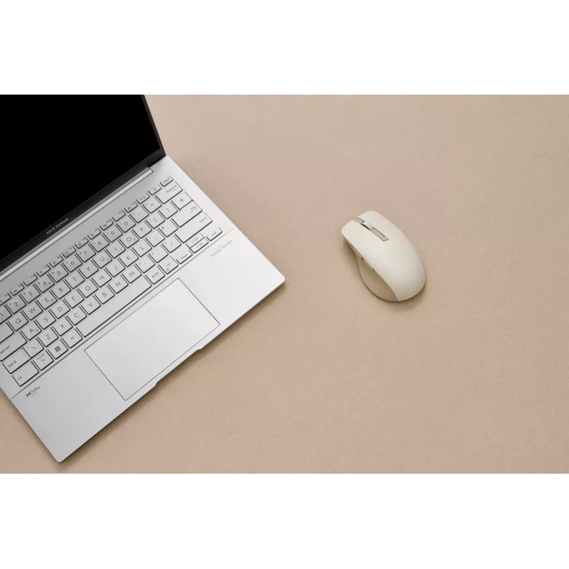 Rato ASUS SmartO MD200 Silent Plus escritório ambidestro RF Wireless + Bluetooth ótico 4200 DPI