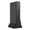 Dock ASUS Triple Display USB-C Duo DC301 com fios preto