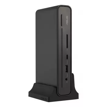 Dock ASUS Triple Display USB-C Duo DC301 com fios preto