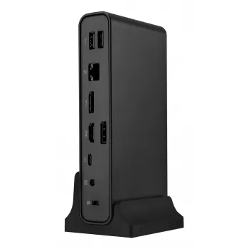 Dock ASUS Triple Display USB-C Duo DC301 com fios preto