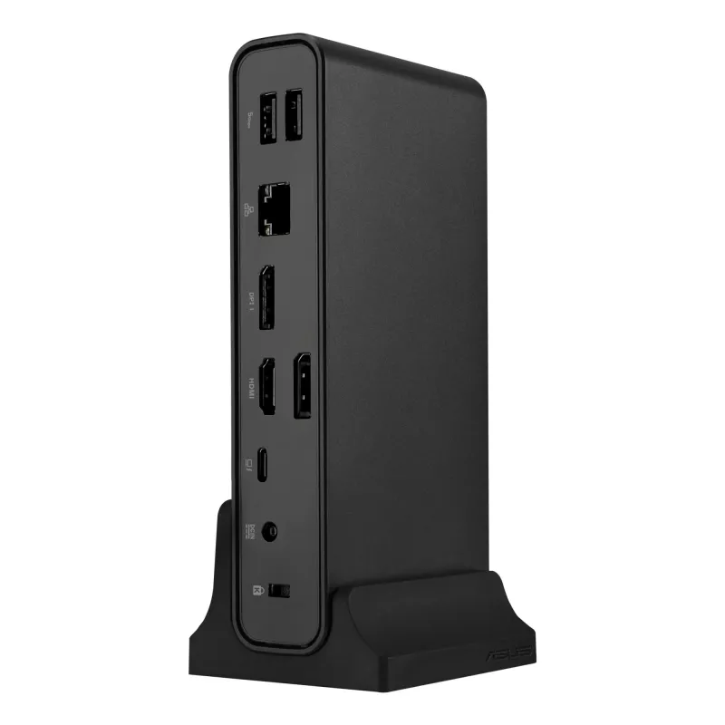Dock ASUS Triple Display USB-C Duo DC301 com fios preto