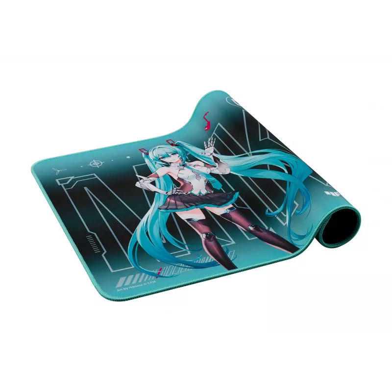 Tapete de rato gaming ASUS TUF Gaming P1 Hatsune Miku Edition turquesa