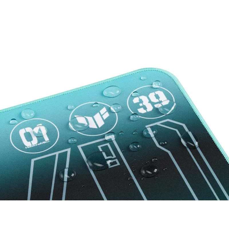 Tapete de rato gaming ASUS TUF Gaming P1 Hatsune Miku Edition turquesa