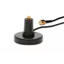 Base de antena Wireless LAN DIGITUS, base magnética, conector RP-SMA, cabo Low-Loss de 1,5 m