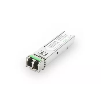 Módulo SFP DIGITUS 1,25 Gbit/s, até 80 km Monomodo, conector LC Duplex 1000Base-LX, 1550 nm