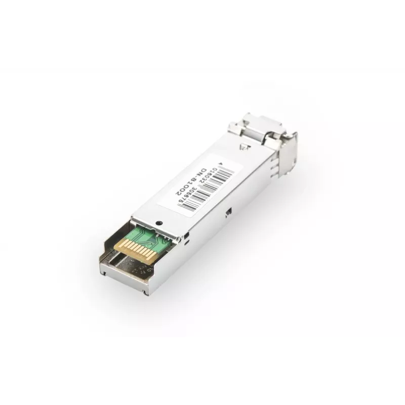 Módulo SFP DIGITUS 1,25 Gbit/s, até 80 km Monomodo, conector LC Duplex 1000Base-LX, 1550 nm