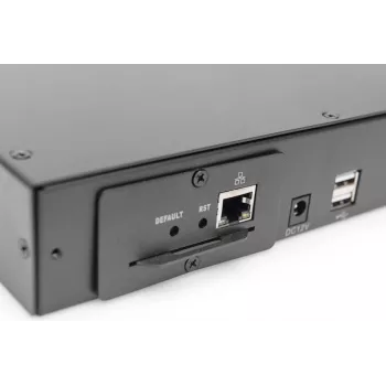 Comutador KVM modular DIGITUS 8 portas para consola KVM modular