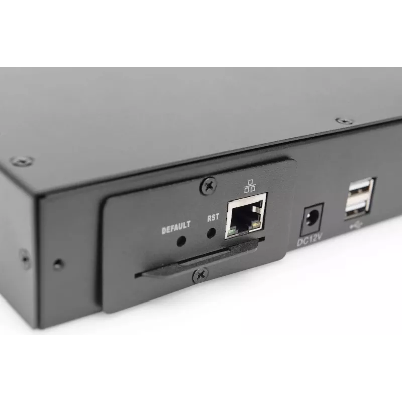 Comutador KVM modular DIGITUS 8 portas para consola KVM modular