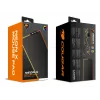 Tapete de rato para gaming COUGAR NEON X, ARGB, 800x300, Preto, Monocromático, Tecido, Borracha, Vários, Base antiderrapante, Tapete de rato para gaming