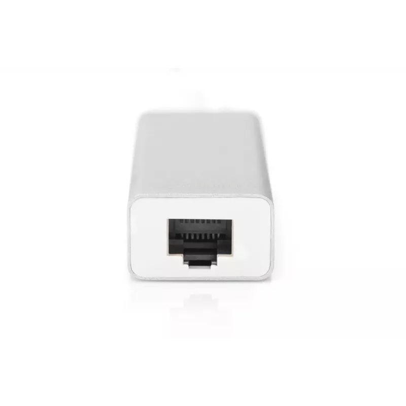 Hub DIGITUS 3 Portas USB 3.0 Type-C com Gigabit Ethernet 3x USB A/F, 1xUSB C/M, 1x RJ45 LAN