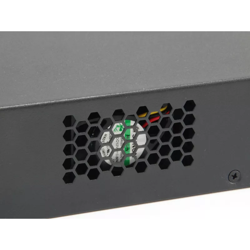 Comutador de fibra LevelOne KILBY 28 portas L3 Lite Gerido Gigabit, 4 x 10GbE SFP+, 4 x Gigabit SFP/RJ45 Combo
