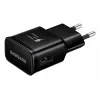 Samsung EP-TA20 Universal preto carregador rápido CA interior, exterior