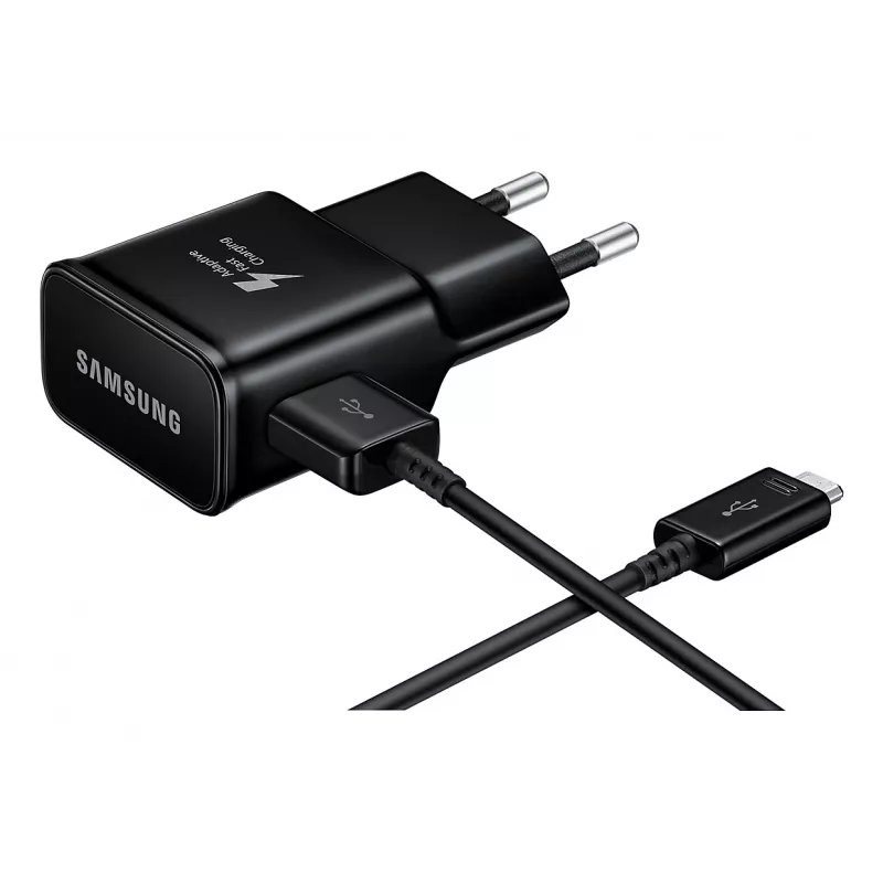 Samsung EP-TA20 Universal preto carregador rápido CA interior, exterior