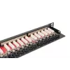 DIGITUS Painel de ligação CAT6a blindado 24 portas 0,5HE (dn91624sslea)