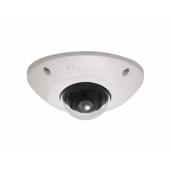 LevelOne GEMINI câmara IP de rede fixa dome, 2 megapíxeis, 802.3af PoE, à prova de vandalismo, interior/exterior
