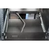 Consola TFT modular DIGITUS de 43,2 cm (17 polegadas) com KVM de 1 porta, RAL 9005 preto Qwertzu alemão