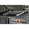 Consola TFT modular DIGITUS de 43,2 cm (17 polegadas) com KVM de 1 porta, RAL 9005 preto Qwertzu alemão