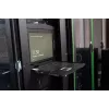 Consola TFT modular DIGITUS de 43,2 cm (17 polegadas) com KVM de 1 porta, RAL 9005 preto Qwertzu alemão