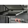 Consola TFT modular DIGITUS de 48,3 cm (19 polegadas) com KVM de 1 porta, RAL 9005 preto - Qwertzu alemão