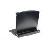 Consola TFT modular DIGITUS de 43,2 cm (17 polegadas) com KVM de 8 portas RAL 9005 preto - Qwertzu alemão