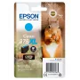 Epson Squirrel embalagem individual ciano 378XL Claria Photo HD tinta
