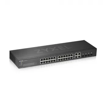 Zyxel GS1920-24V2 Gerido Gigabit Ethernet (10/100/1000) preto