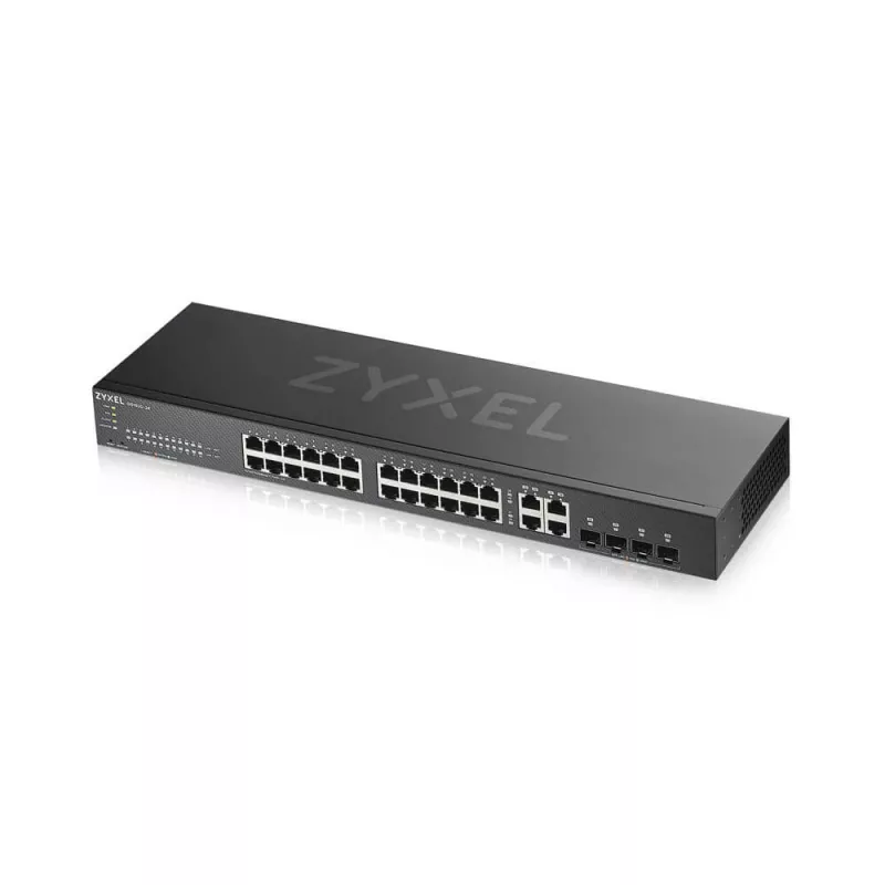 Zyxel GS1920-24V2 Gerido Gigabit Ethernet (10/100/1000) preto