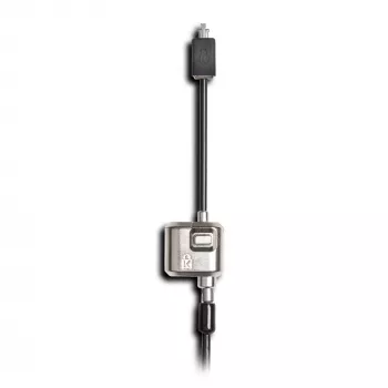 Kensington MiniSaver Mobile Keyed Lock, 1,8 m, Kensington, chave, chave plana, aço carbono, preto