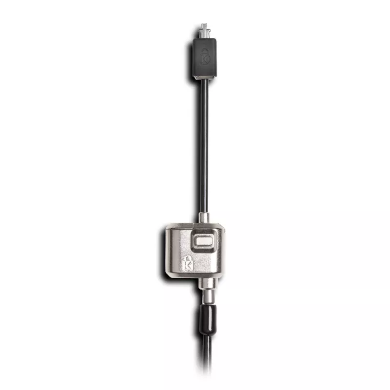 Kensington MiniSaver Mobile Keyed Lock, 1,8 m, Kensington, chave, chave plana, aço carbono, preto