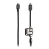 Kensington MiniSaver Mobile Keyed Lock, 1,8 m, Kensington, chave, chave plana, aço carbono, preto