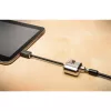 Kensington MiniSaver Mobile Keyed Lock, 1,8 m, Kensington, chave, chave plana, aço carbono, preto