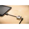 Kensington MiniSaver Mobile Keyed Lock, 1,8 m, Kensington, chave, chave plana, aço carbono, preto