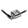 Kensington MiniSaver Mobile Keyed Lock, 1,8 m, Kensington, chave, chave plana, aço carbono, preto