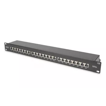 DIGITUS Professional CAT6A, Classe EA Patch Panel, blindado